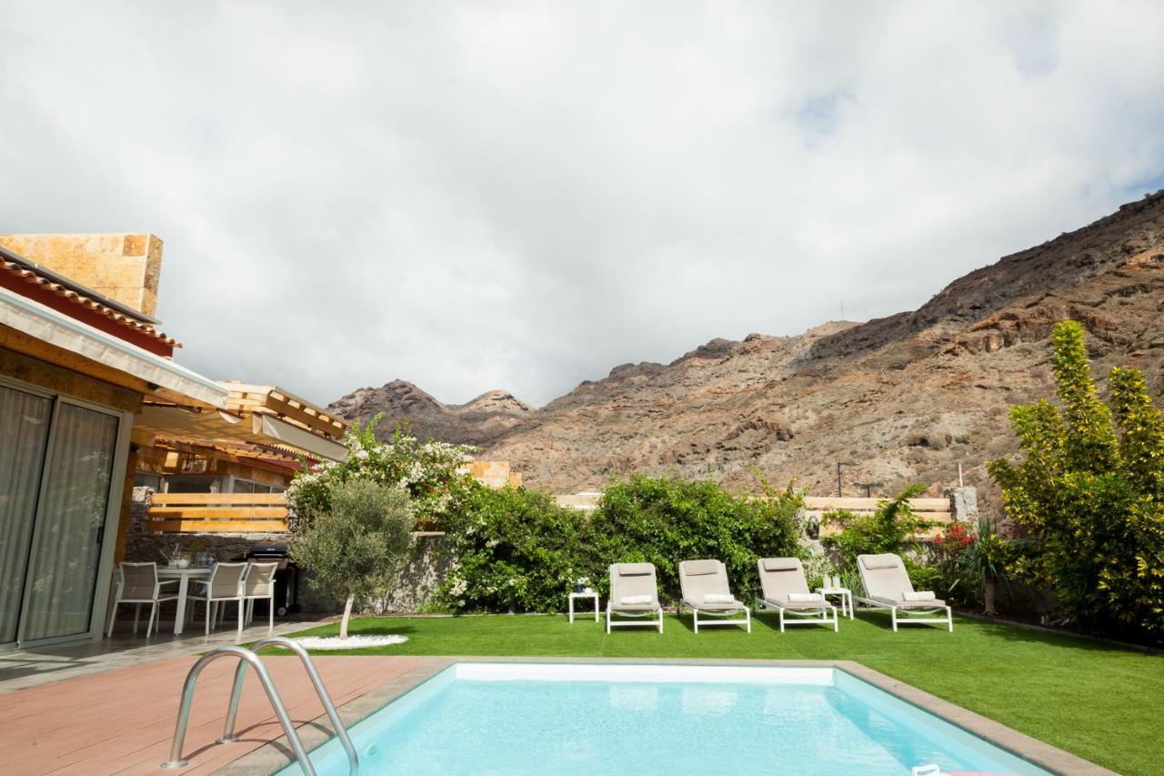 Elle Ocean Villa Gran Canaria Heated Pool Wifi Amadores Exterior photo