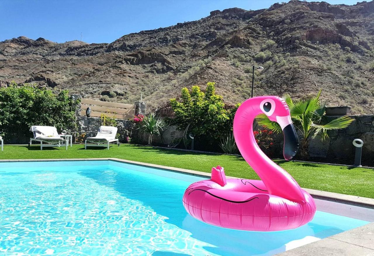 Elle Ocean Villa Gran Canaria Heated Pool Wifi Amadores Exterior photo